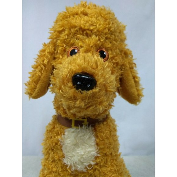 Fancy Nancy 11" Barking Frenchy Brown dog plushie - Picture 3 of 8